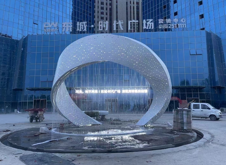 广场不锈钢雕塑